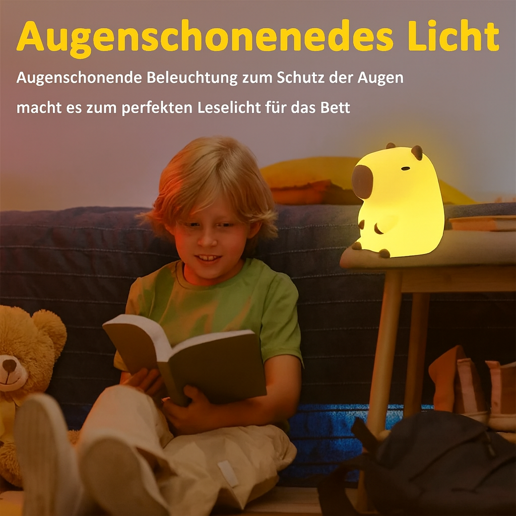 CapyGlow - Das niedliche Capybara Nachtlicht